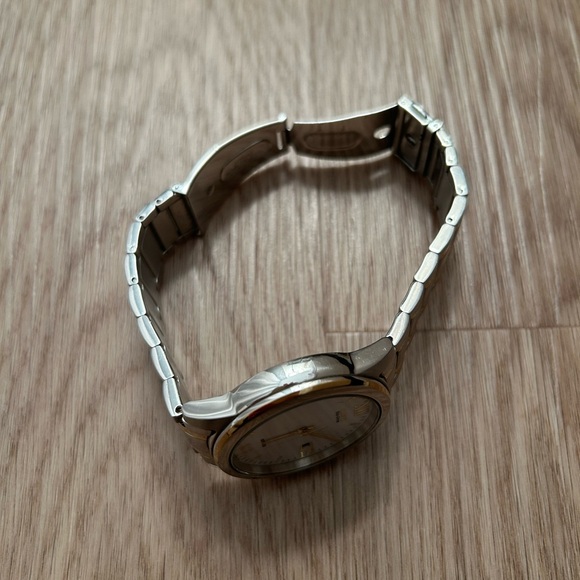 Citizen Men's Silver and Gold Eco-Drive Watch - Picture 6 of 8